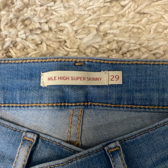Levi’s Mike High Super Skinny. Size 29 - Picture 3 of 5